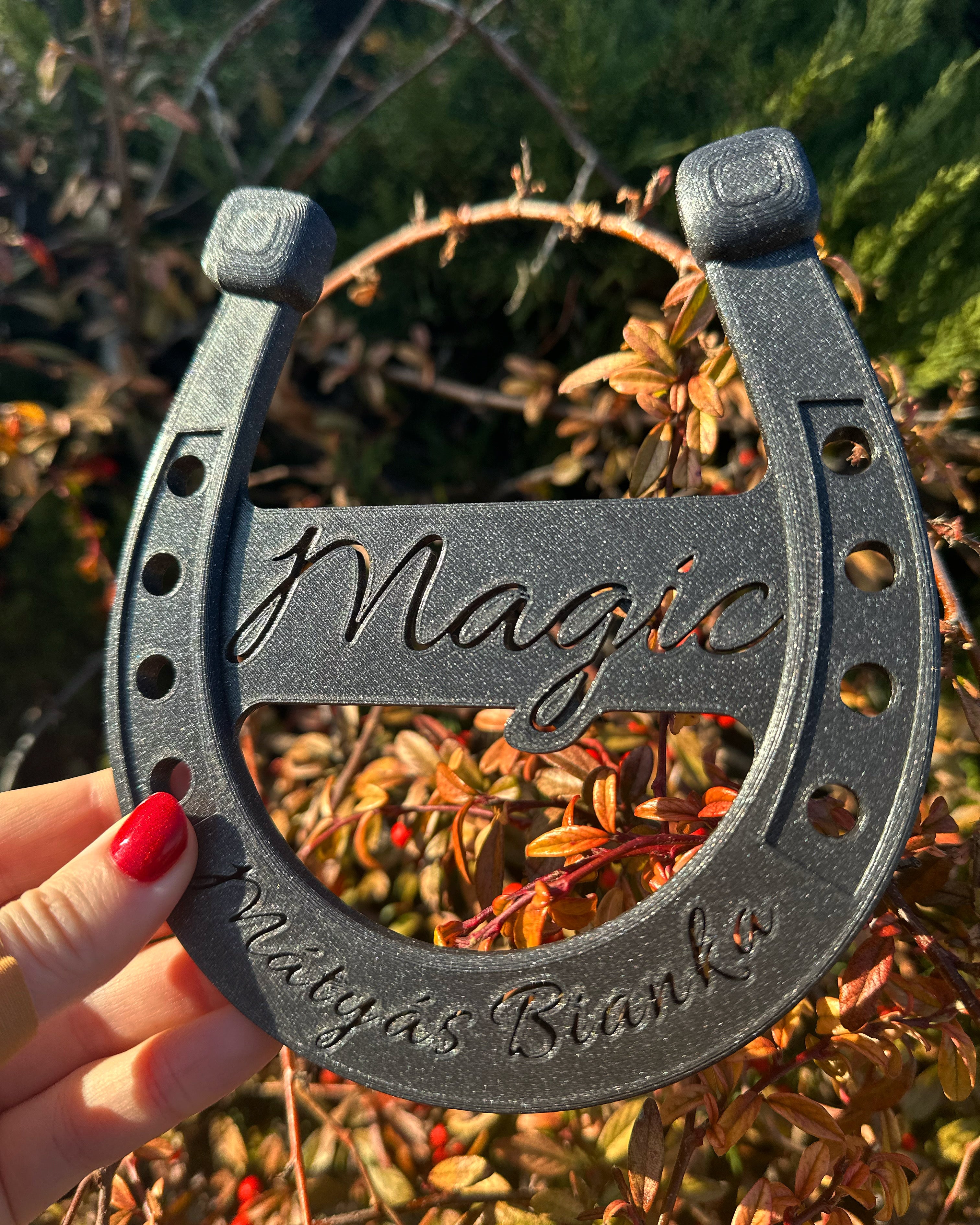 Személyre szabható névtábla