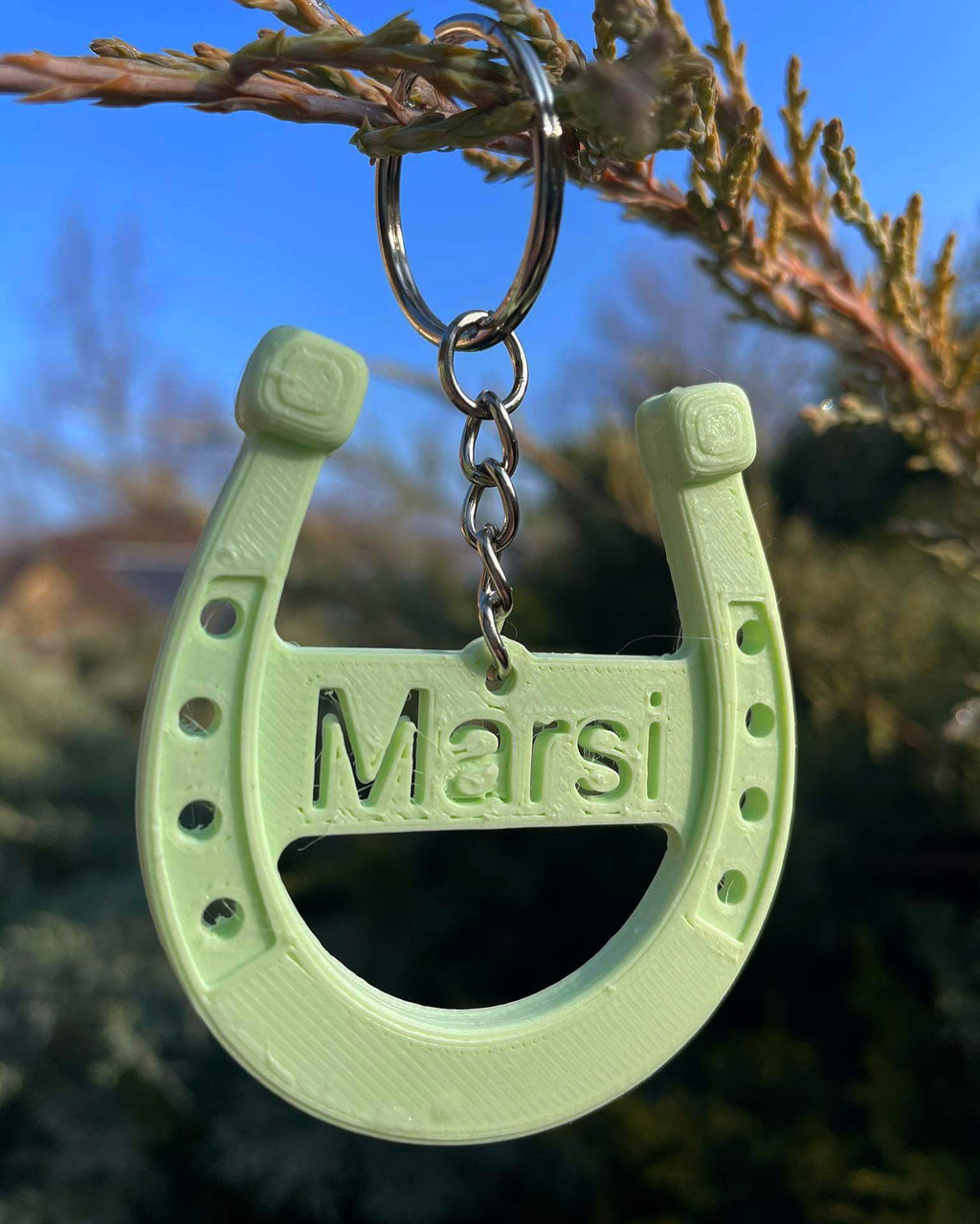 Személyre szabható kulcstartó