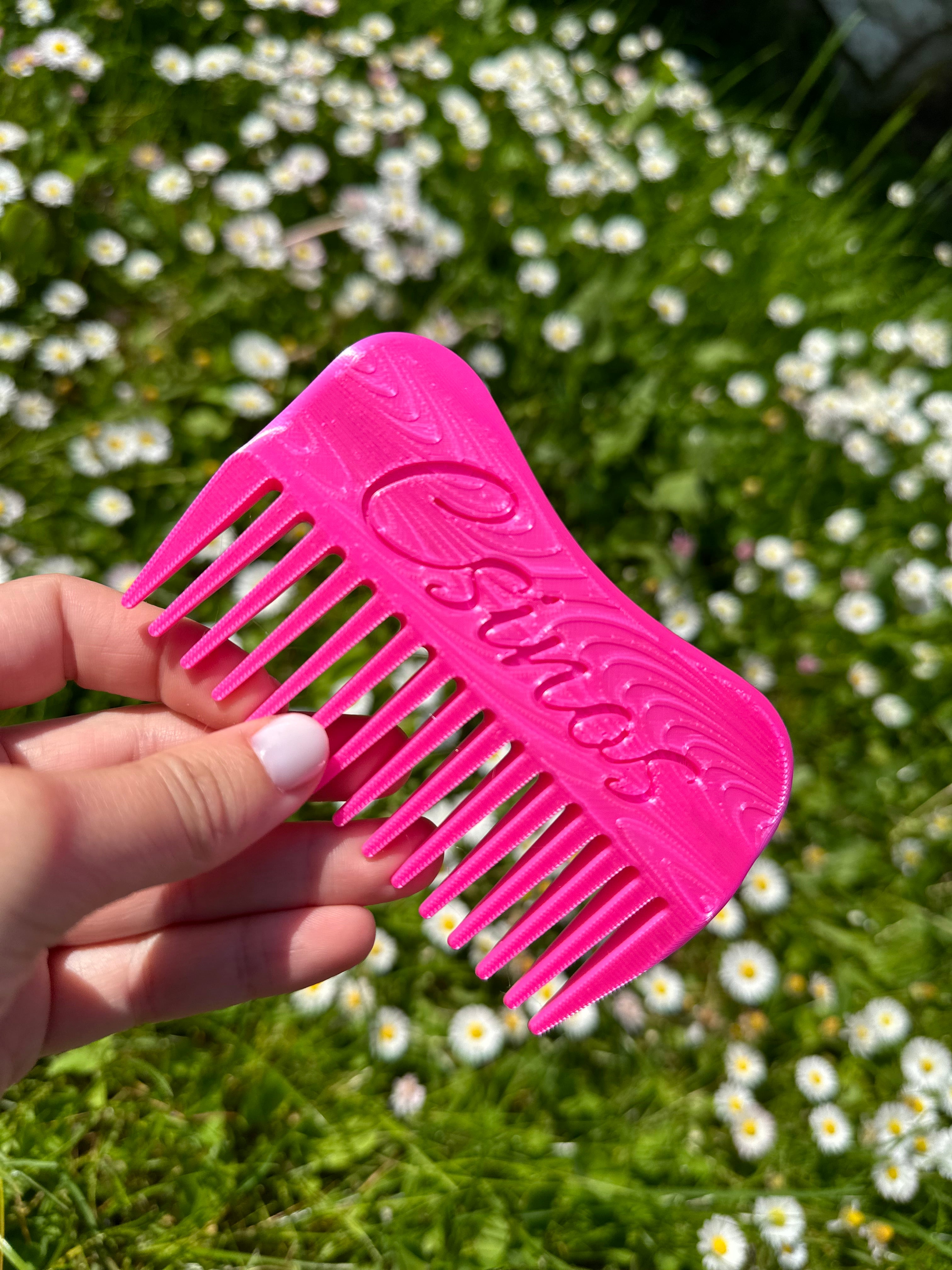 Személyre szabható sörény fésű