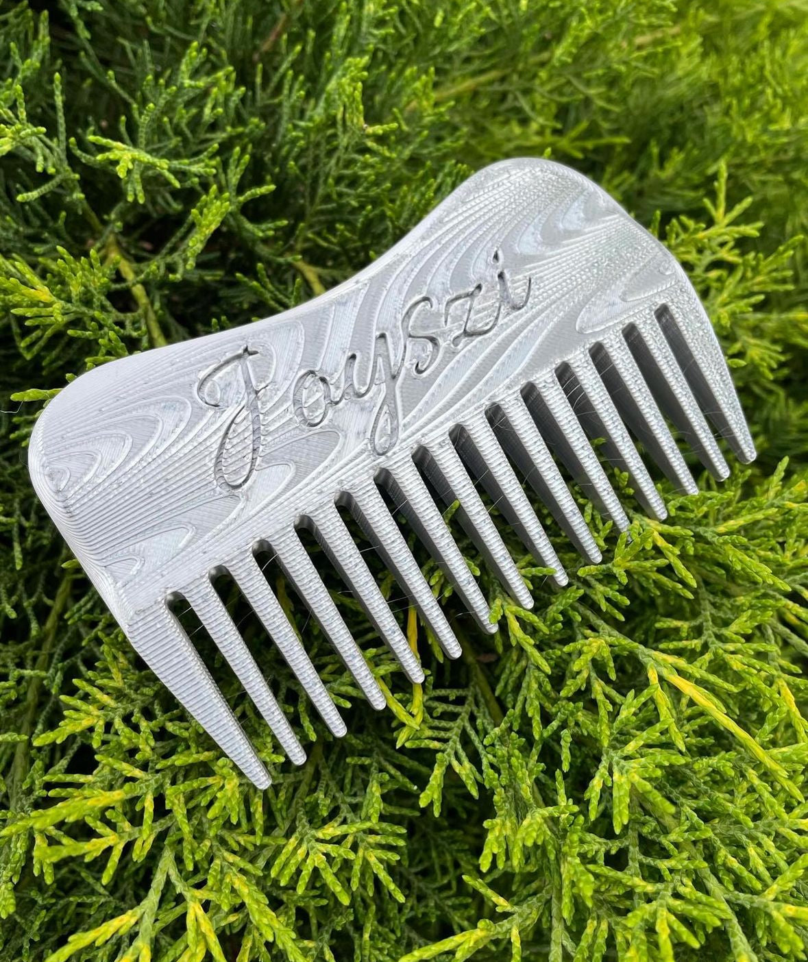 Személyre szabható sörény fésű