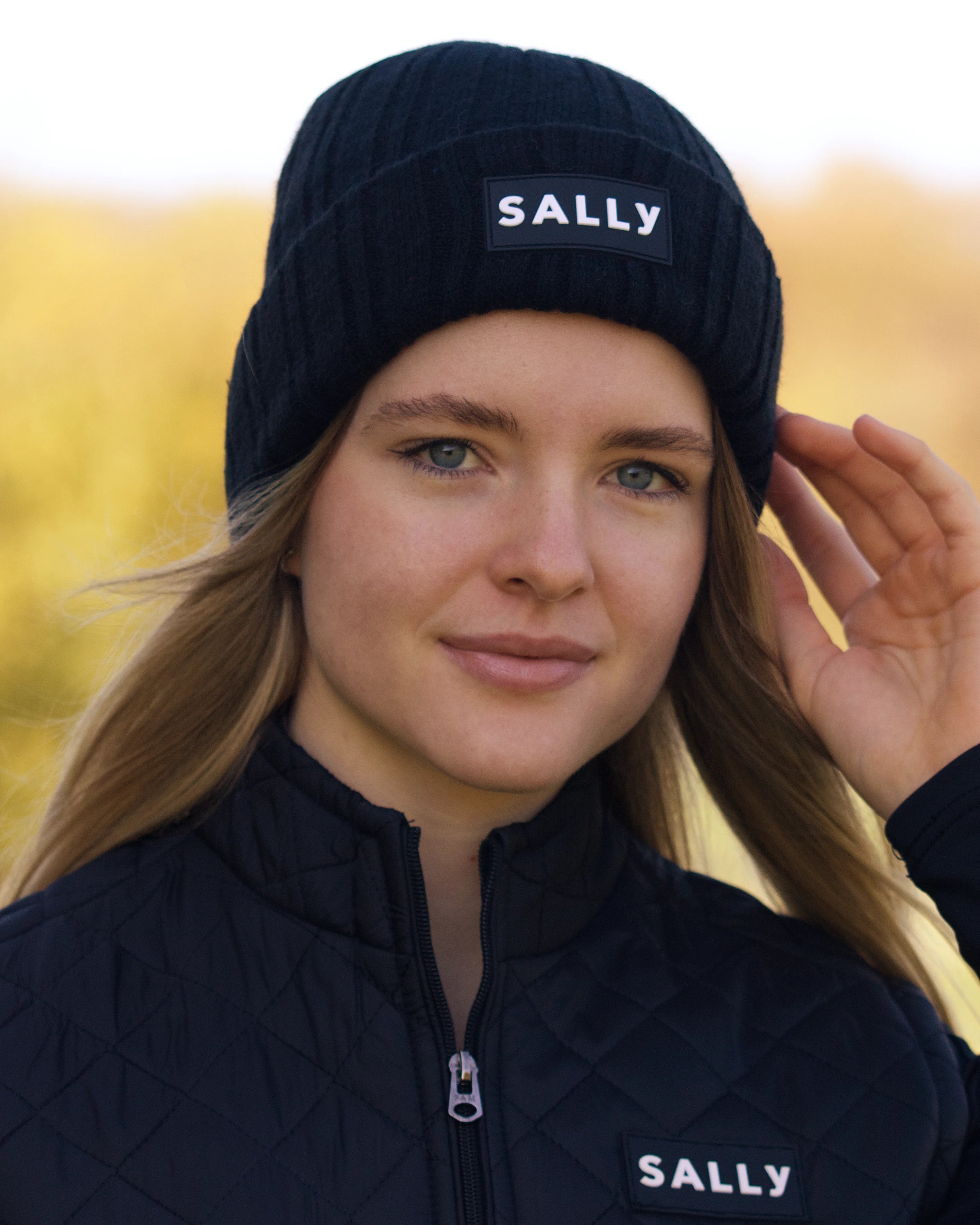 Gyapjú Télisapka-Fekete