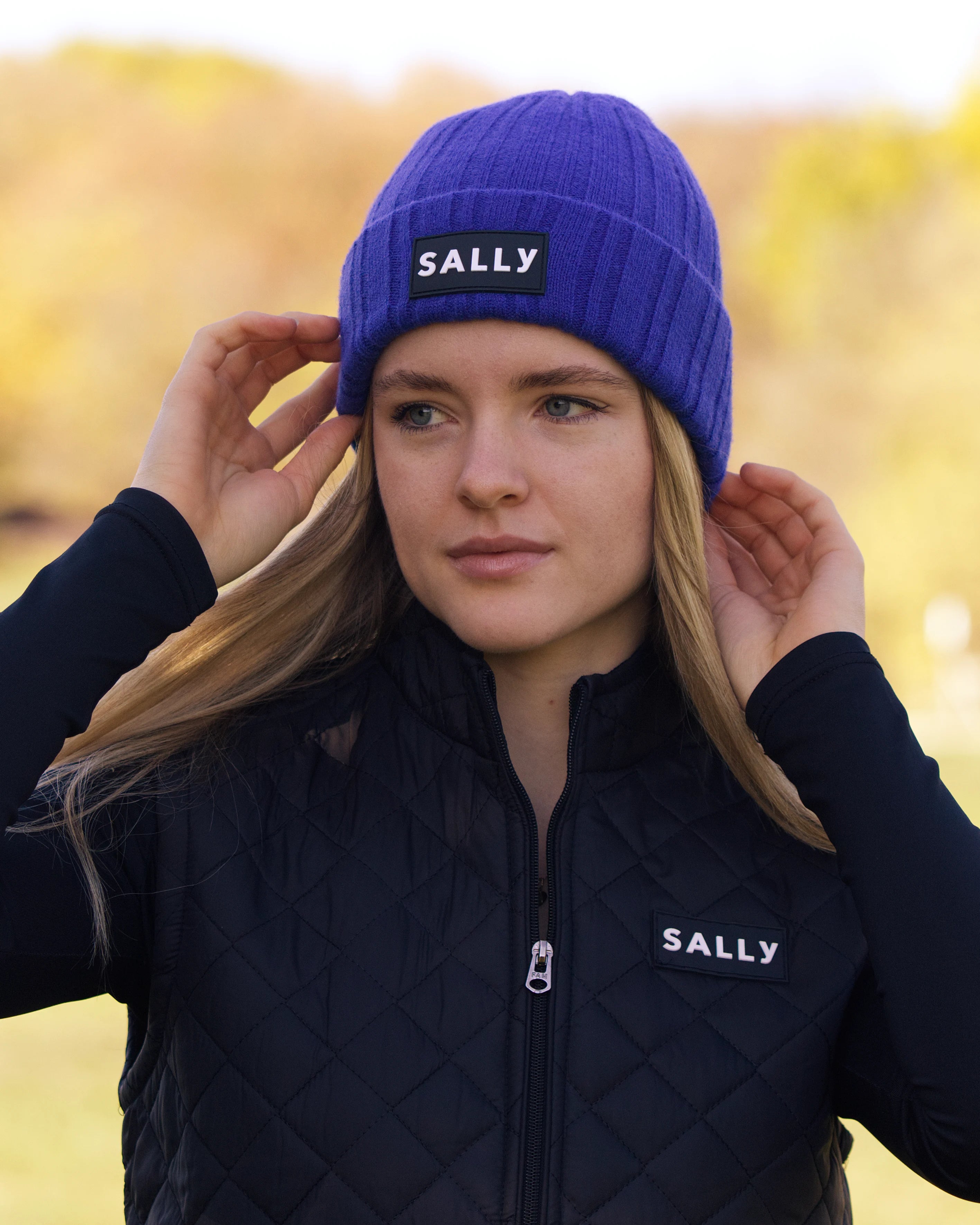 Gyapjú Télisapka-Kék