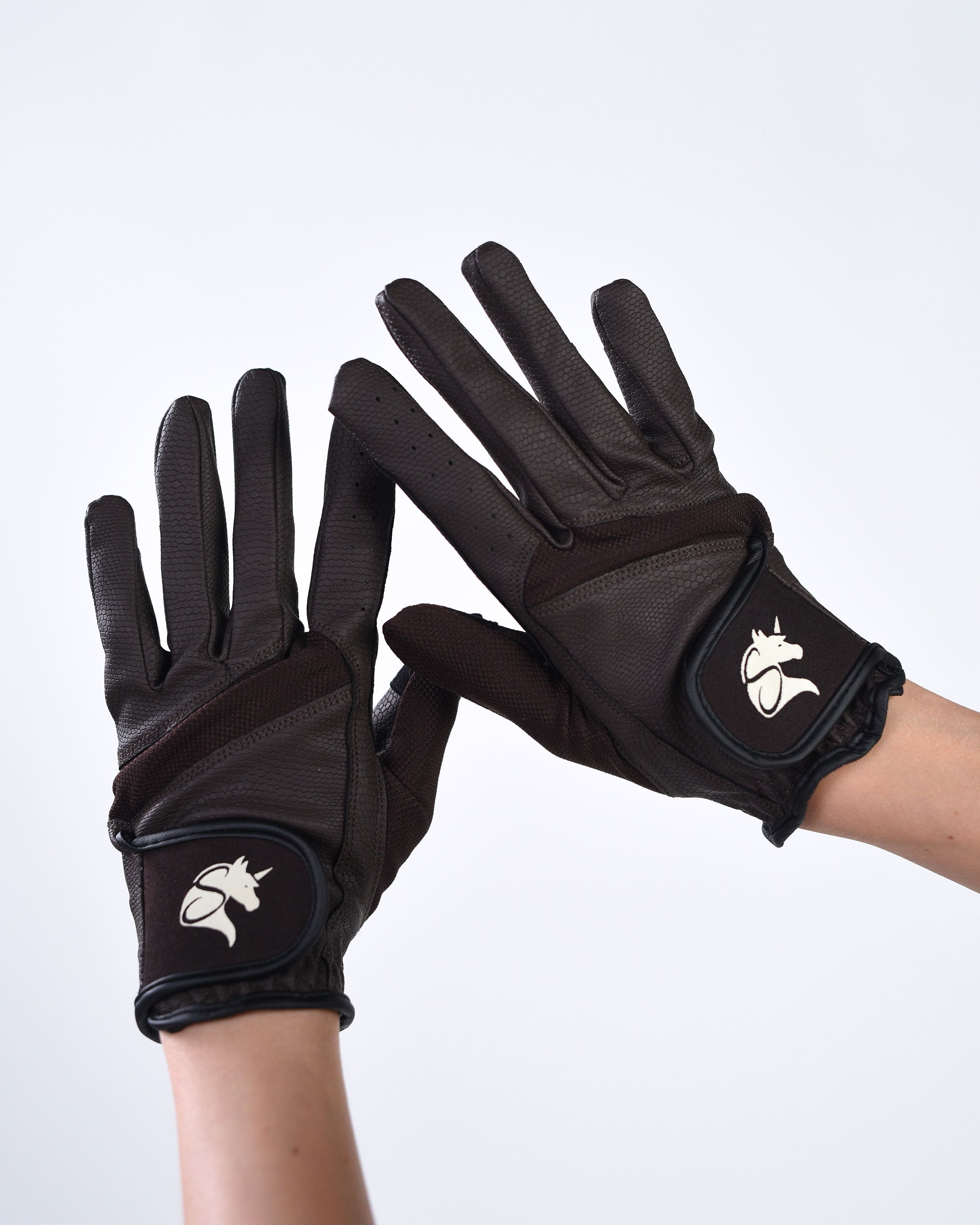 Cloud lovaglókesztyű-barna