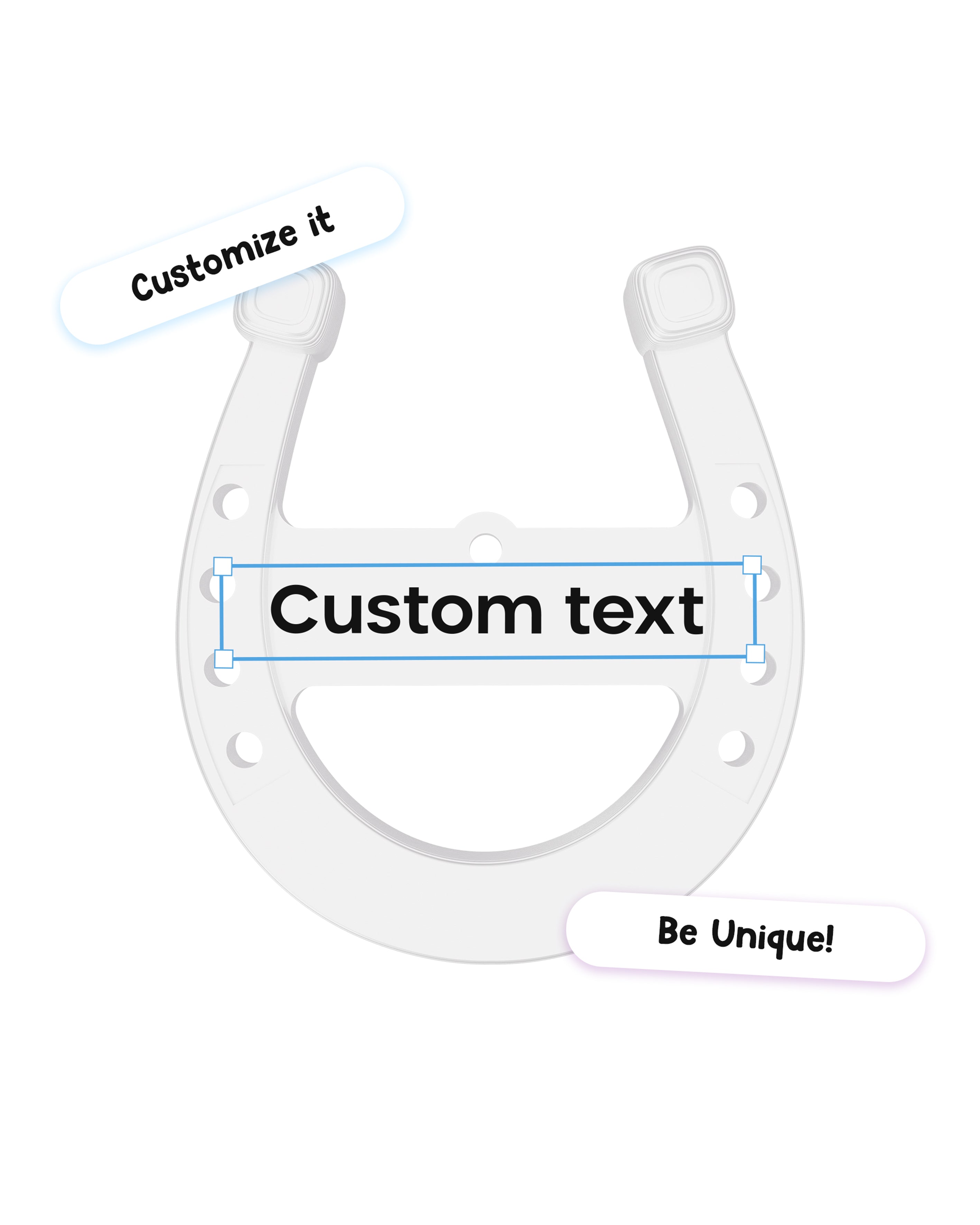 Személyre szabható kulcstartó