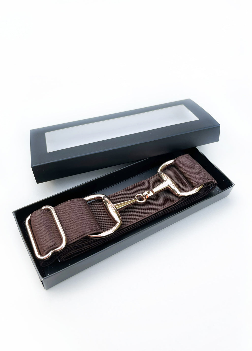 Barna - rozé arany zablás öv