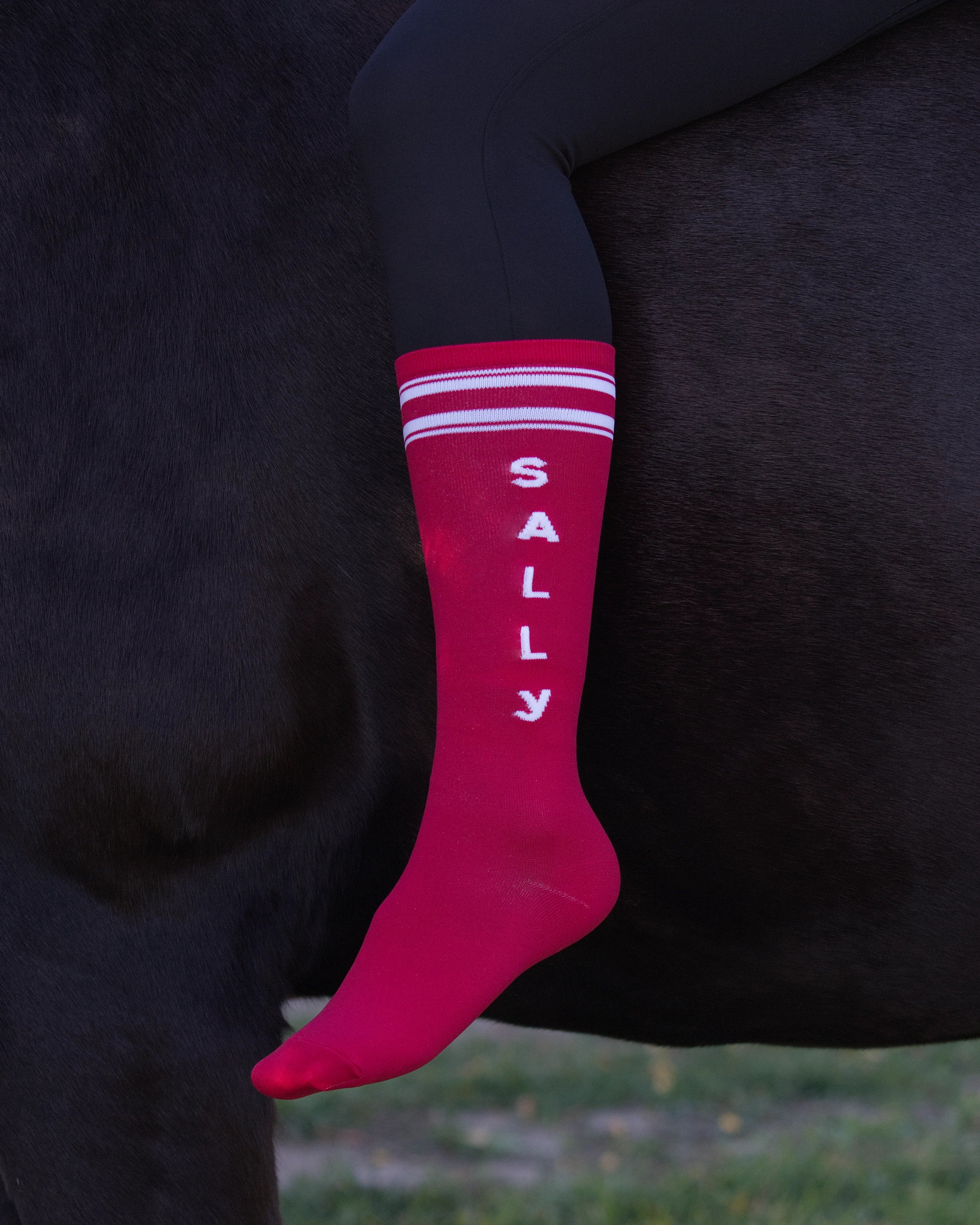 Sally lovaglózokni-Piros