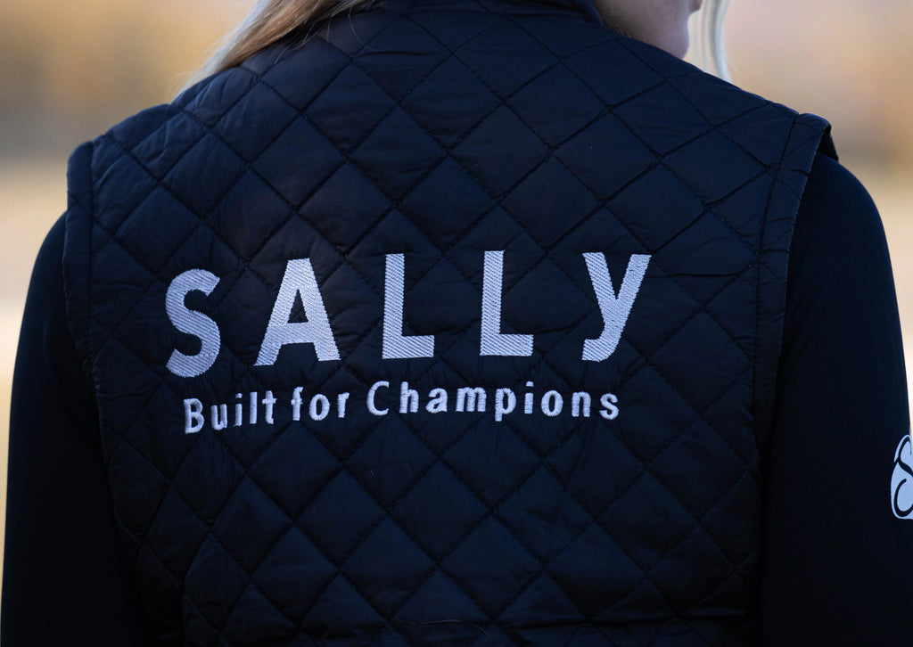 Sally steppelt mellény-Fekete