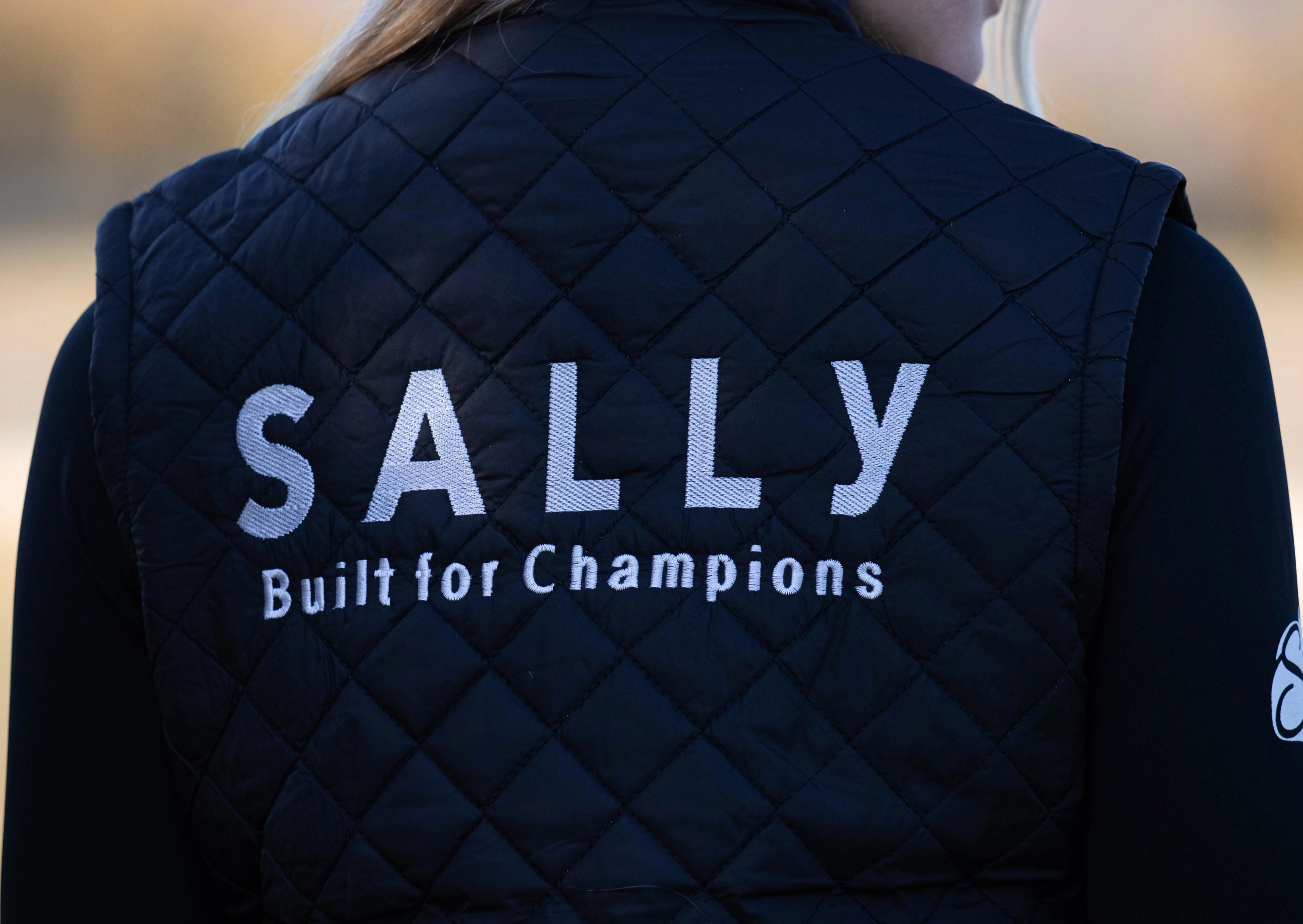 Sally steppelt mellény-Fekete